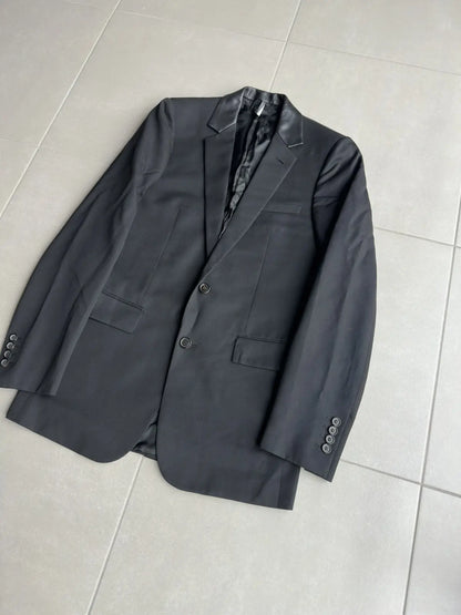 Dior Homme AW04 “Victim of the crime” Leather collar blazer
