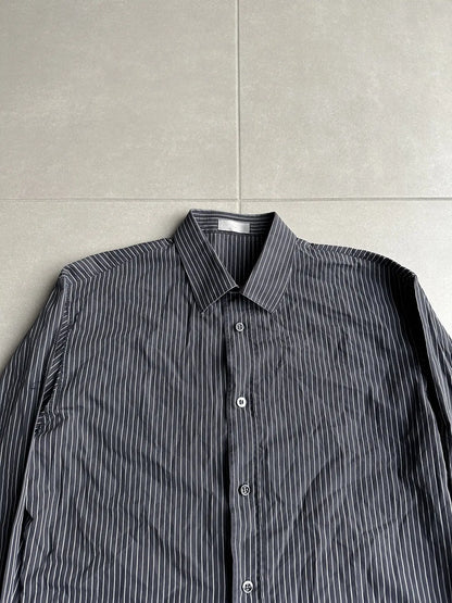 Dior Homme AW06 "These grey days" striped button up shirt