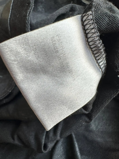 Dior Homme SS04 “Strip” waxed pattern T-shirt