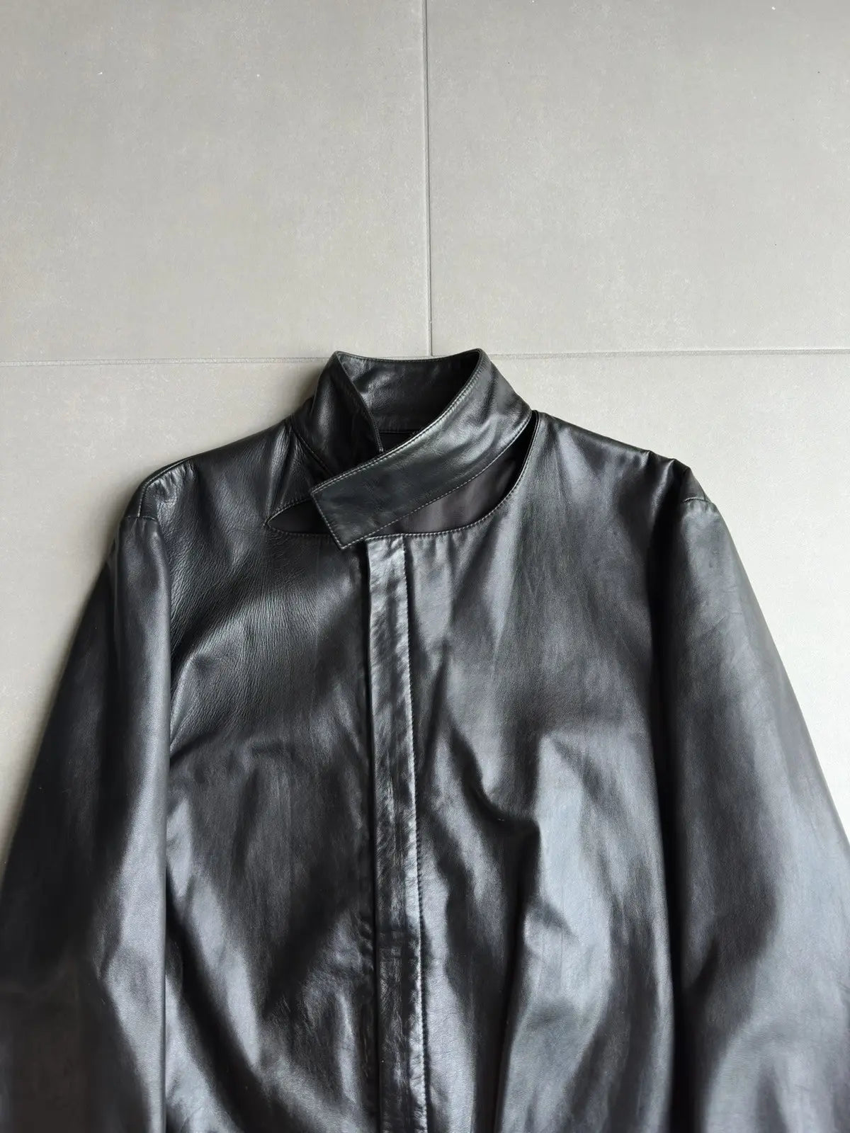 Dior Homme SS02 “Red/Boys don’t cry” lambskin moto jacket