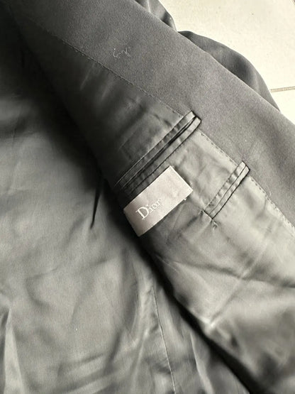 Dior Homme AW04 “Victim of the crime” Leather collar blazer