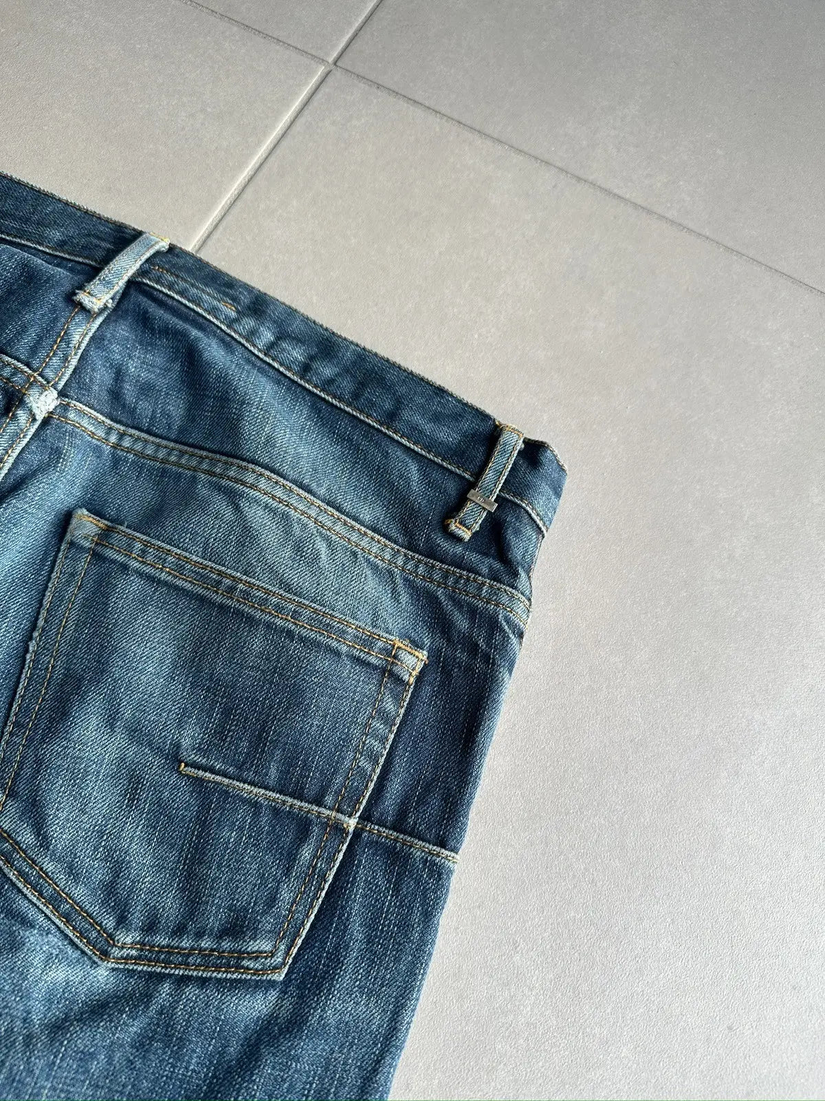 Dior homme AW07 “Navigate” raw MIJ jeans