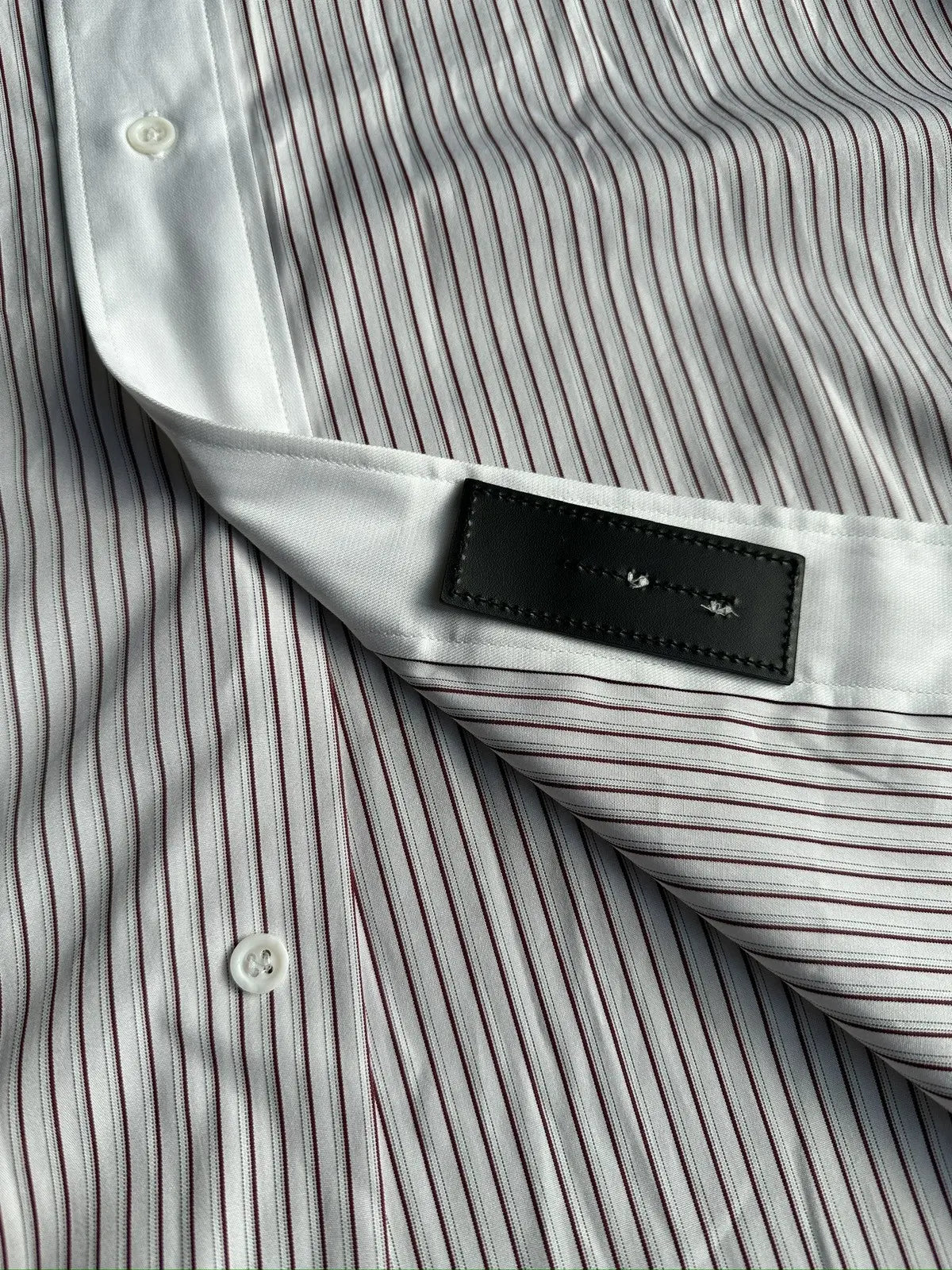 BNWT Dior Homme AW04 “VOTC” striped button up shirt
