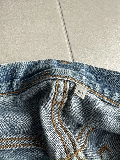 Dior Homme AW07 “Navigate” washed raw jeans