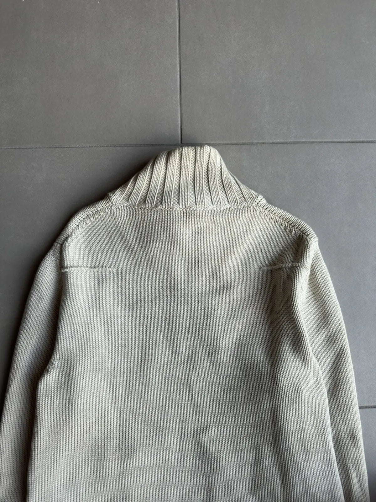 Dior Homme AW02 “Reflexion” merino wool divers knit