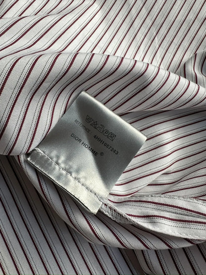 BNWT Dior Homme AW04 “VOTC” striped button up shirt