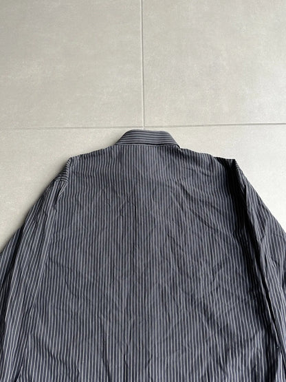 Dior Homme AW06 "These grey days" striped button up shirt