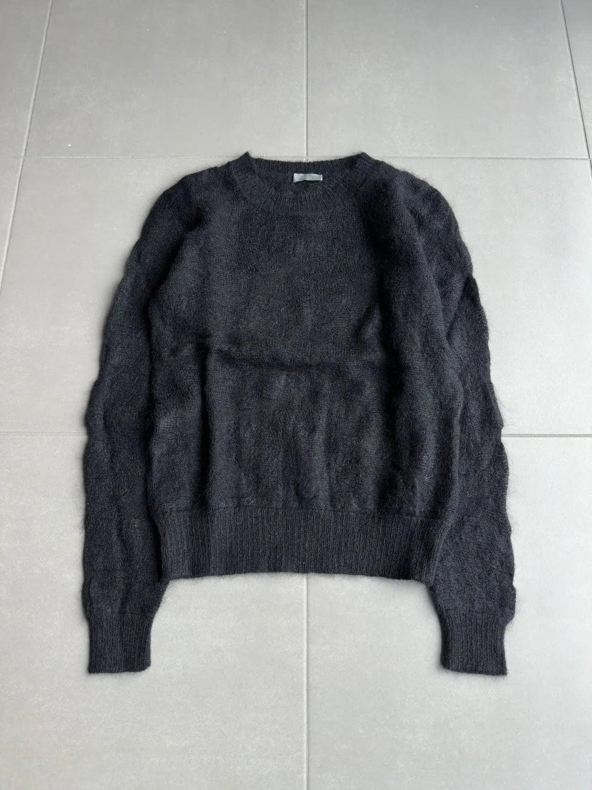 Dior Homme AW07 “Navigate” mohair knit sweater