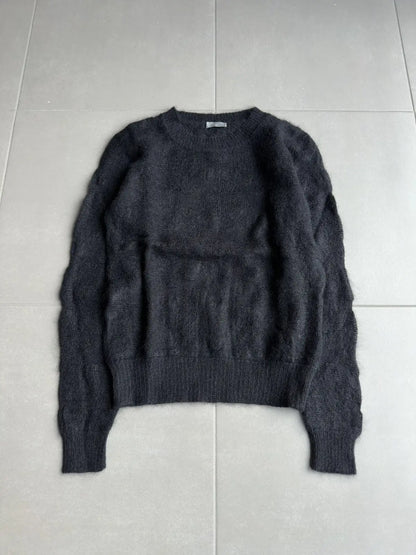 Dior Homme AW07 “Navigate” mohair knit sweater