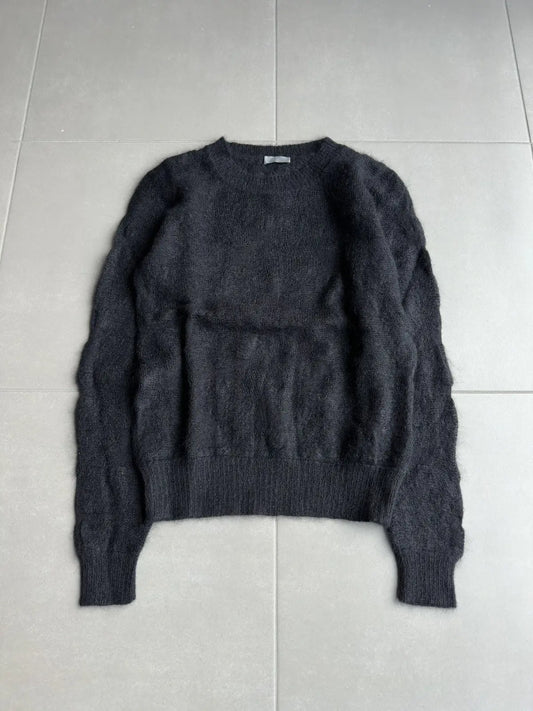 Dior Homme AW07 “Navigate” mohair knit sweater