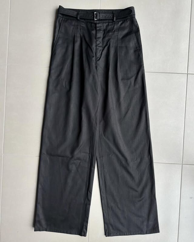 Dior Homme sample SS07 “we look good together” wide trousers